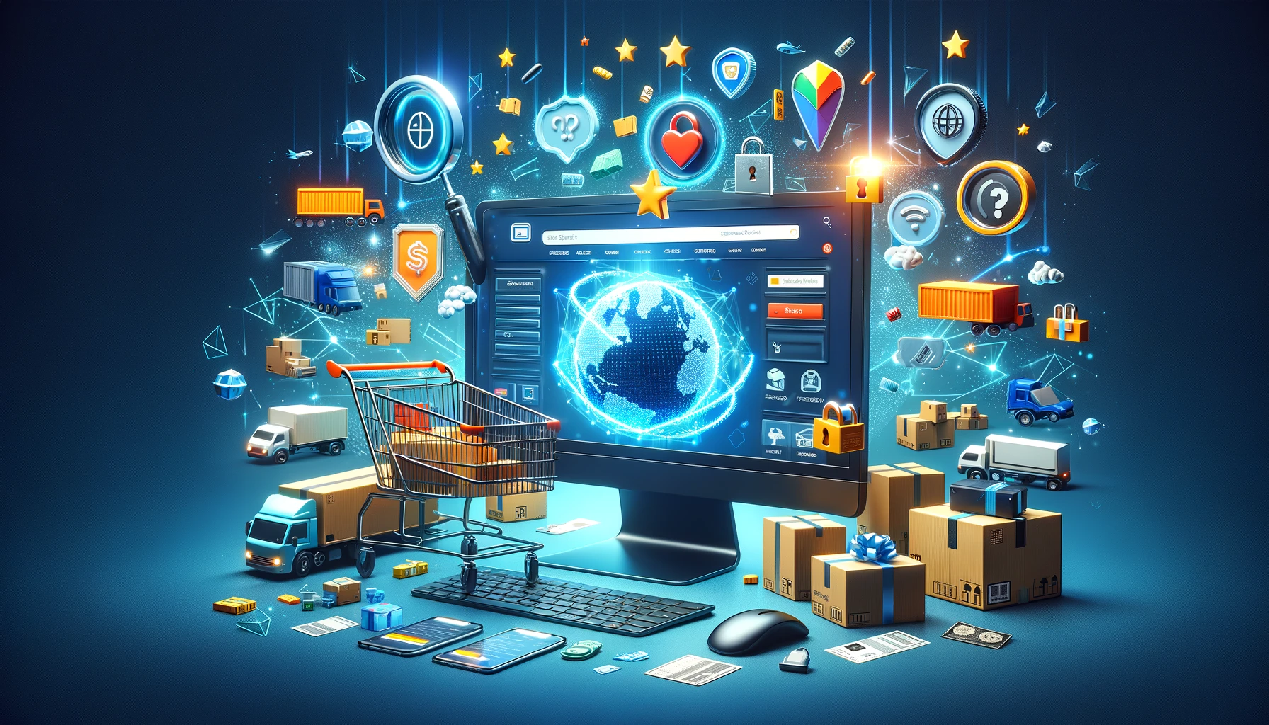 Wir revolutionieren den E-Commerce.